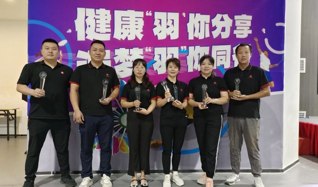 健康“羽”你分享,追梦“羽”你同行——人生就是博物流第三届“智慧杯”羽毛球比赛